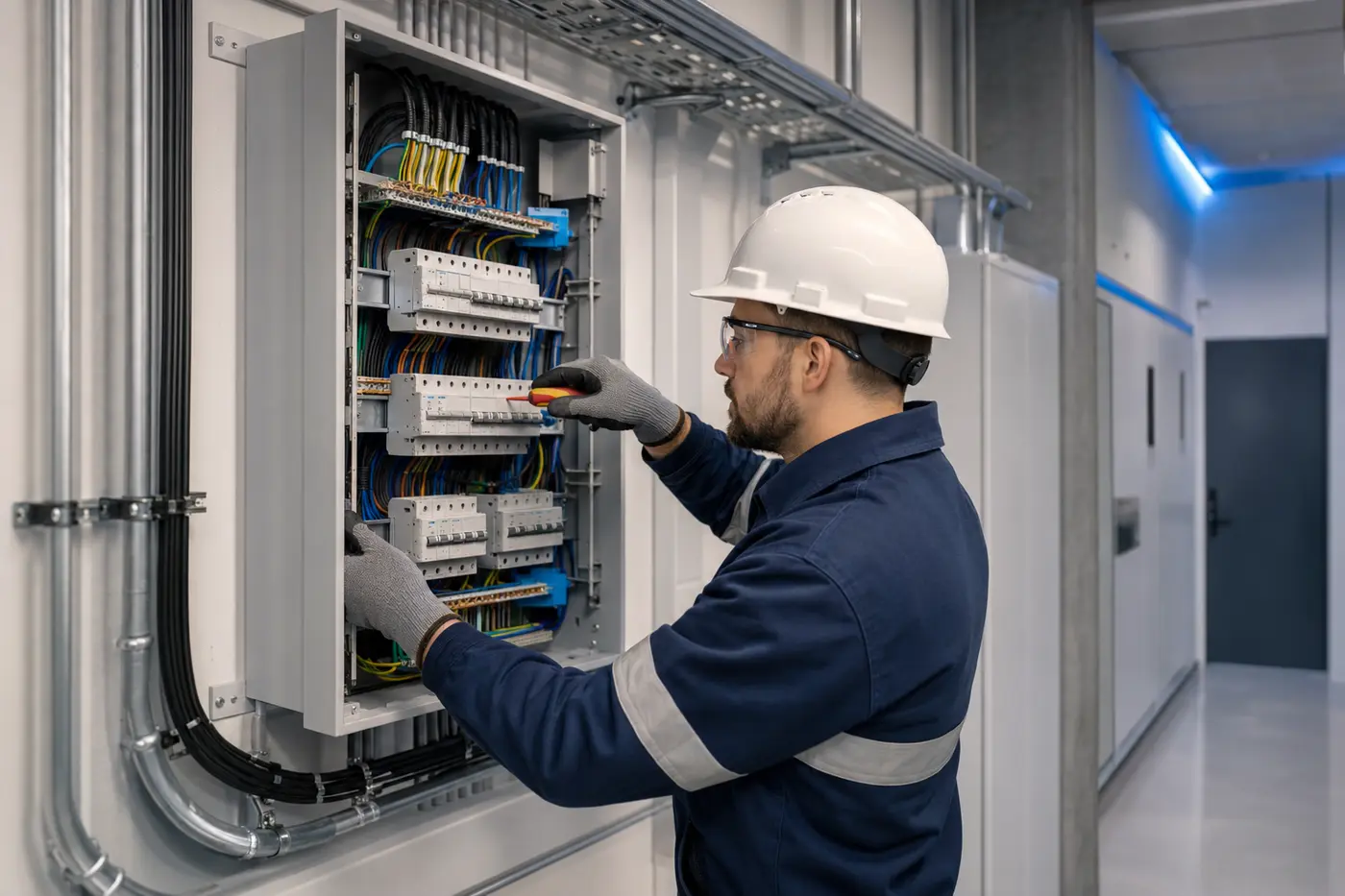 Instalación profesional de sistemas eléctricos residenciales y comerciales